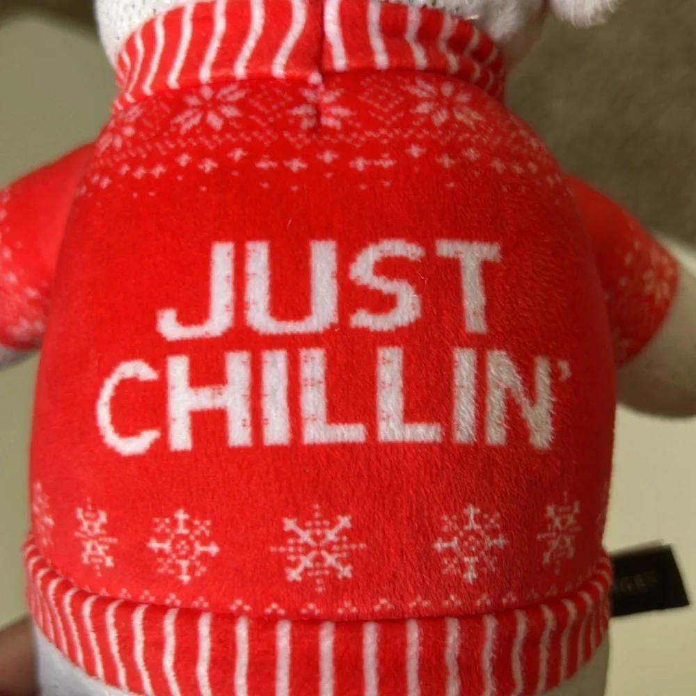 Fringe Just Chillin Stuffed Bear Dog Toy